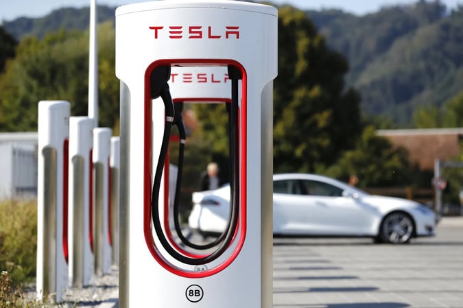 tesla supercharger