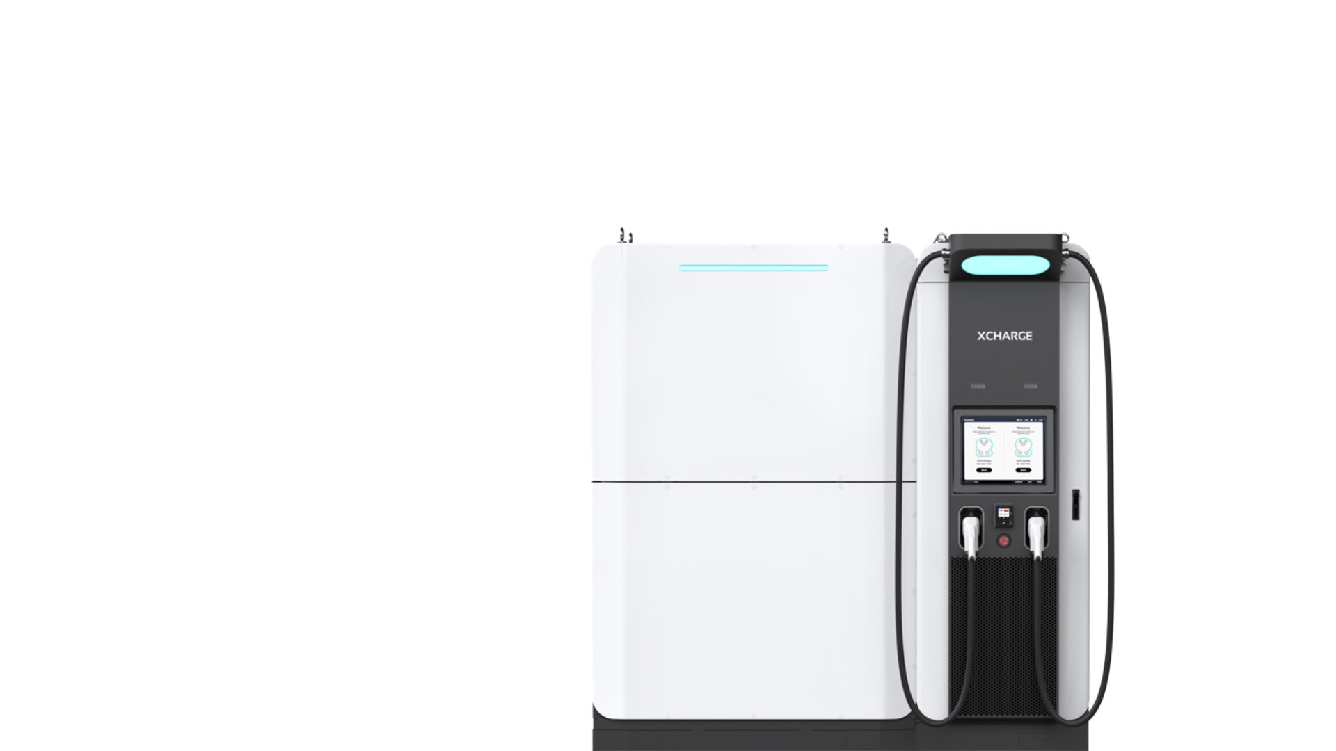 Xcharge presenta su "smart fast charger" Net Zero
